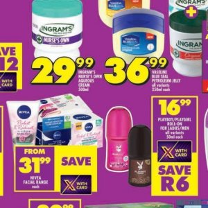Cream at Shoprite