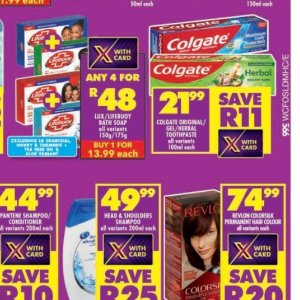 Soap at Shoprite
