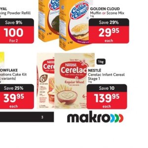 Cereal at Makro