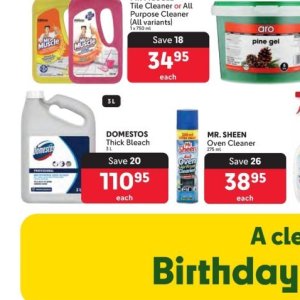 Bleach at Makro