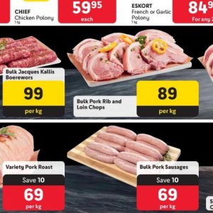 Pork at Makro