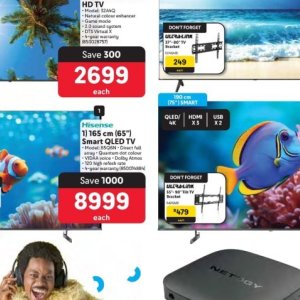 TV set at Makro