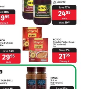 Soup at Makro