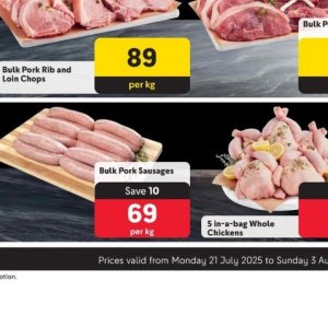 Sausages at Makro