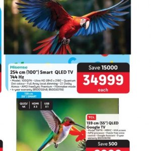 TV set at Makro