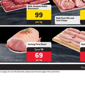 Pork at Makro