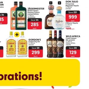 Gin at Makro