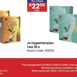 Tea at Africa Cash and Carry