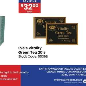 Tea at Africa Cash and Carry