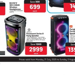 Speaker at Makro