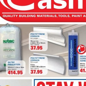 Polystyrene at Cashbuild
