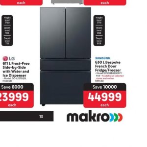 Refrigerator at Makro