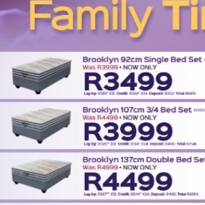 Bed at Sleepmasters
