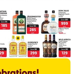Liqueur at Makro