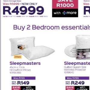 Mattress protector at Sleepmasters