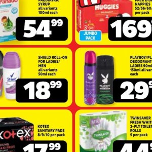 Roll-on at Usave