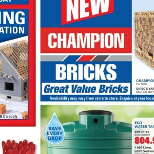 Bricks at Cashbuild