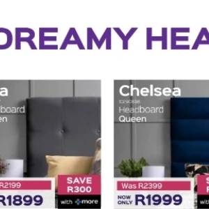 Headboard at Sleepmasters