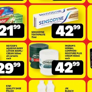 Toothpaste at Usave