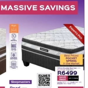 Bed at Sleepmasters