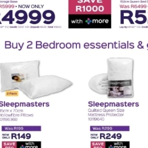   at Sleepmasters