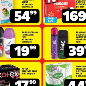 Roll-on at Usave
