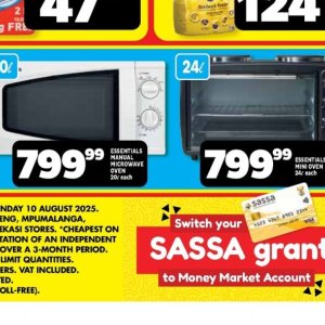 Microwave oven at Usave