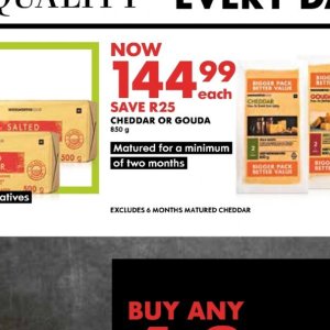 Cheddar at Woolworths