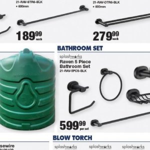 Bathroom sets at Mica