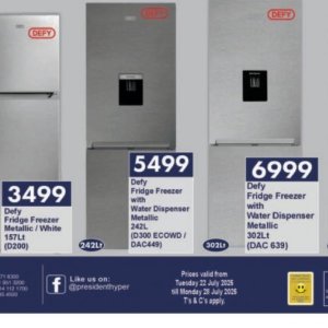 Refrigerator at President Hyper
