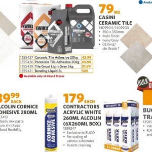Adhesive at BUCO