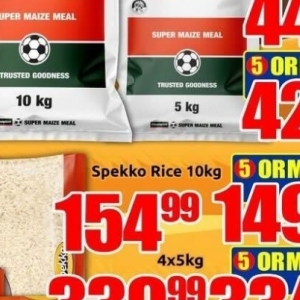 Rice at Three Star Cash and Carry