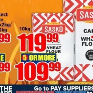 Flour at Three Star Cash and Carry