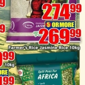 Rice at Three Star Cash and Carry