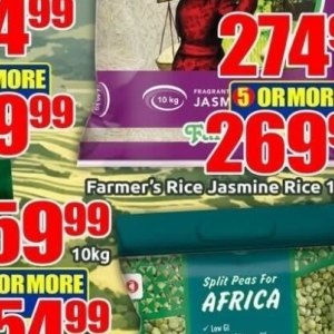 Rice at Three Star Cash and Carry
