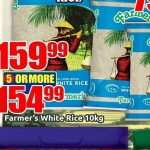 Rice at Three Star Cash and Carry