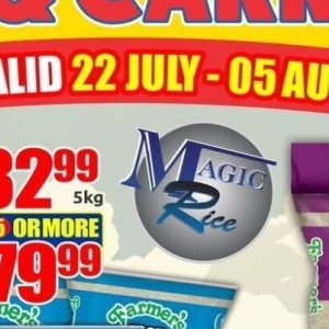 Rice at Three Star Cash and Carry