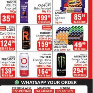   at Kit Kat Cash&Carry