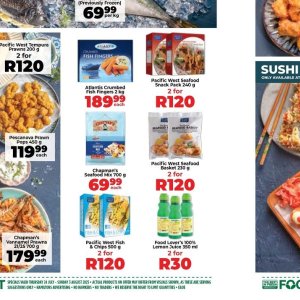 Seafood at Fruit & Veg City