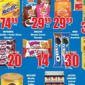 Biscuits oreo  at Boxer Superstores