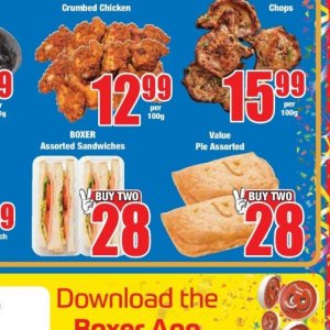 Pie at Boxer Superstores