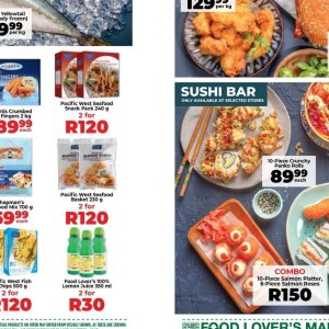 Seafood at Fruit & Veg City