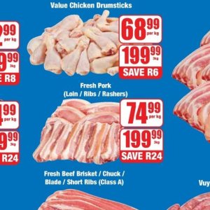 Ribs at Boxer Superstores