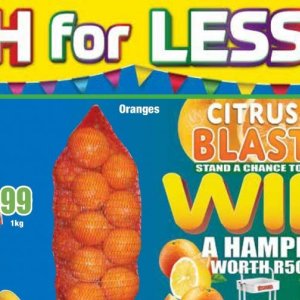 Oranges at Boxer Superstores