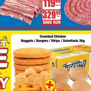 Burgers at Boxer Superstores