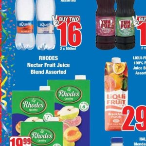 Juice at Boxer Superstores
