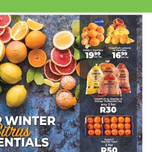 Lemons at Fruit & Veg City