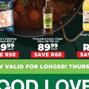 Olive oil at Fruit & Veg City