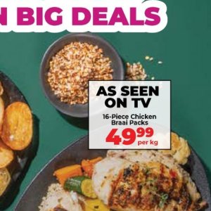 TV set at Fruit & Veg City