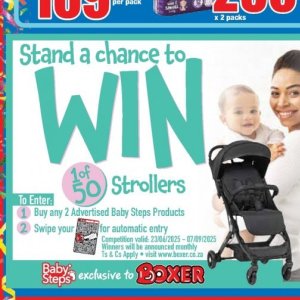 Baby pram at Boxer Superstores